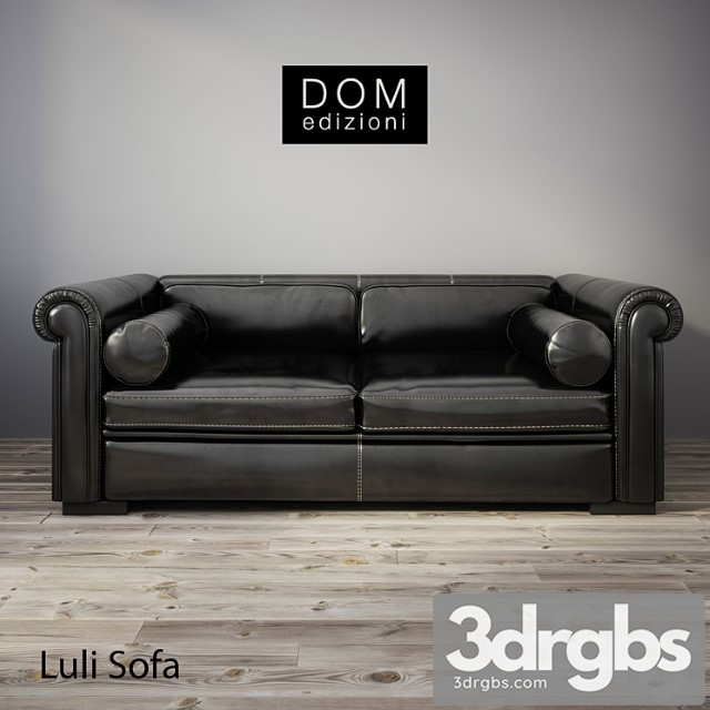 Dom Edizioni Luli Sofa 3dsmax Download - thumbnail 1