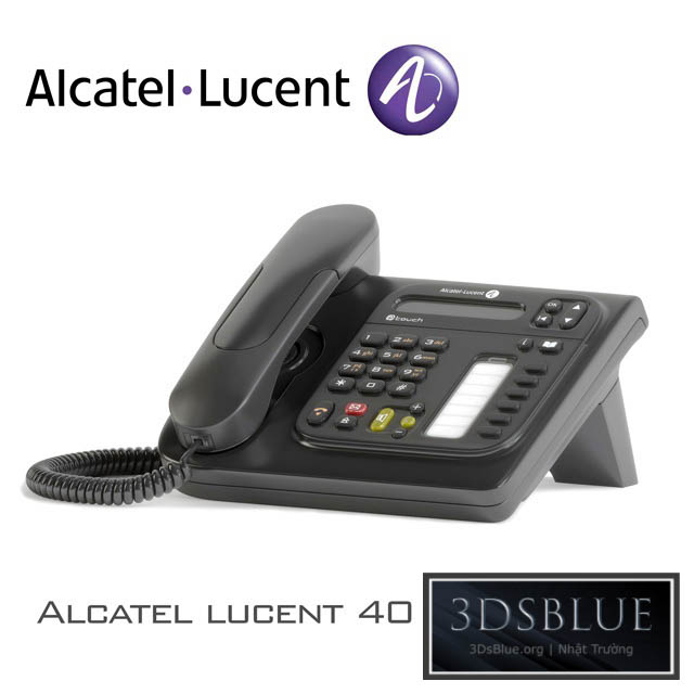 Alcatel lucent 4018 ip phone 3DS Max - thumbnail 3