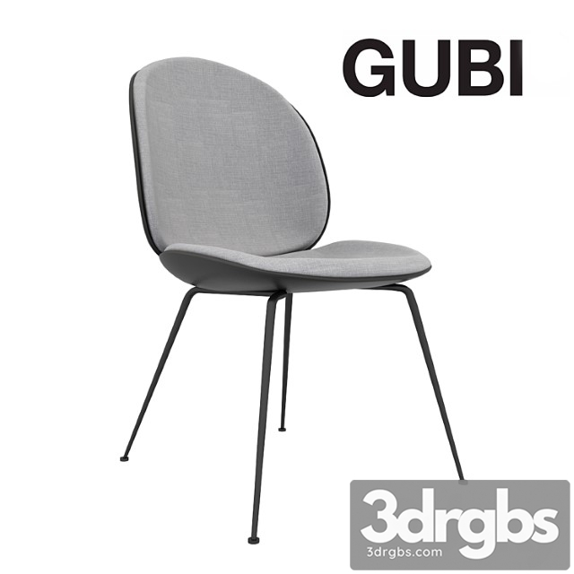 Beetle dinning chair gubi 2 3dsmax Download - thumbnail 1
