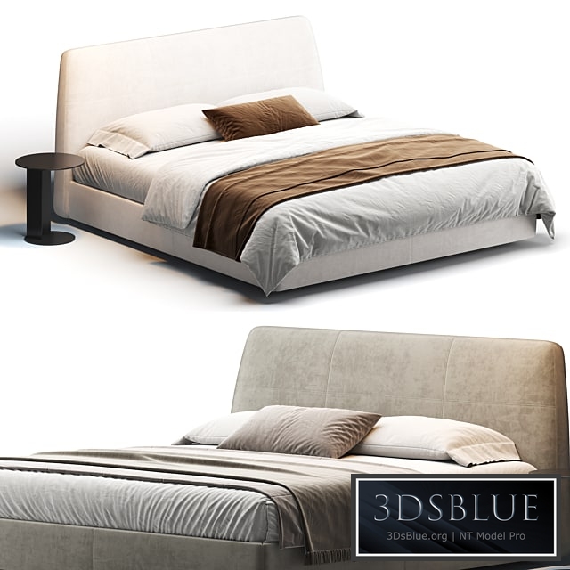 Shelby Bed 3DS Max - thumbnail 3