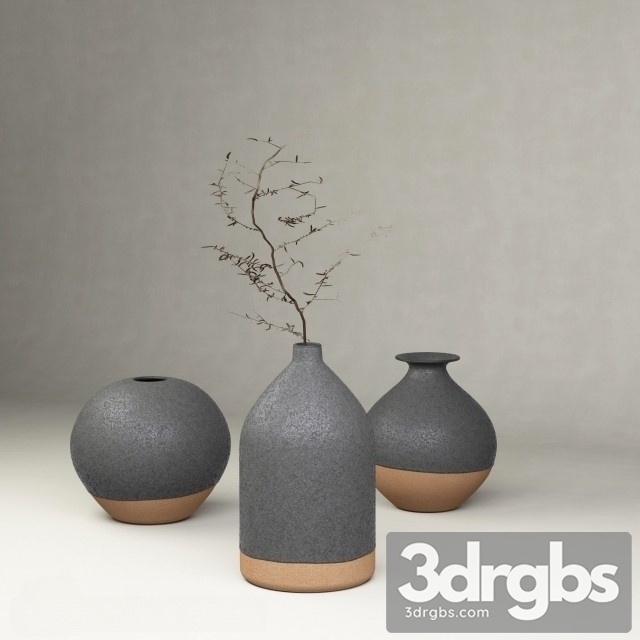 Pottery Vase 3dsmax Download - thumbnail 1