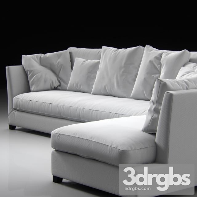 Victor Large Sofa 3dsmax Download