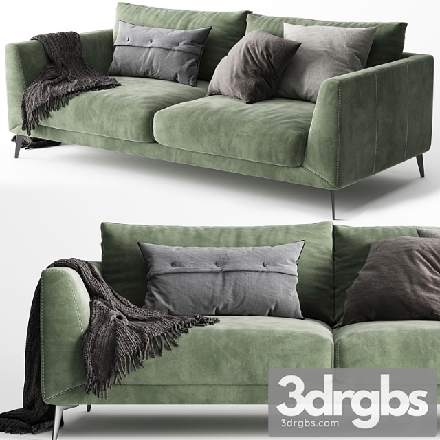 Boconcept fargo sofa 2 3dsmax Download - thumbnail 1