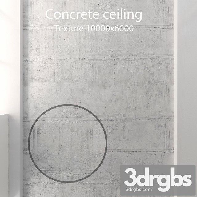Concrete ceiling 43 3dsmax Download - thumbnail 1