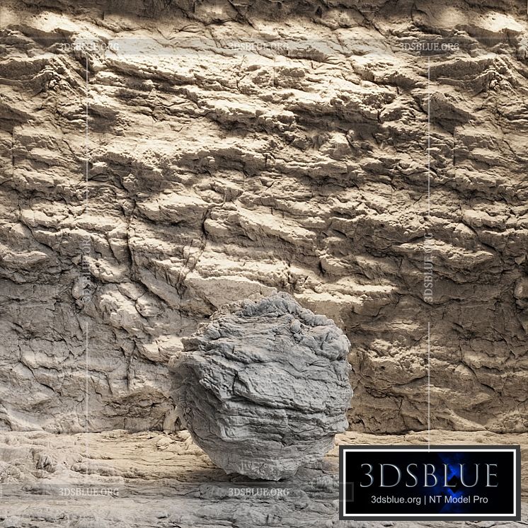 Rock in the interior. Rock material 3DS Max - thumbnail 3