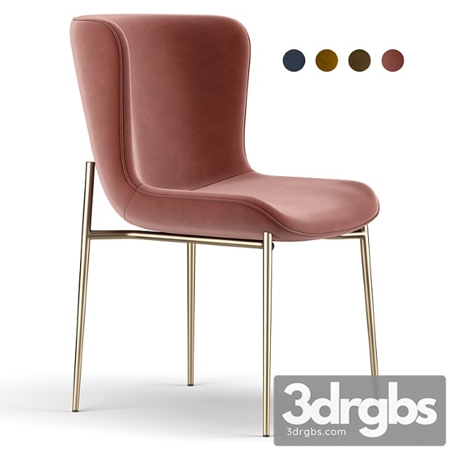 Westwing Chair 3dsmax Download - thumbnail 1