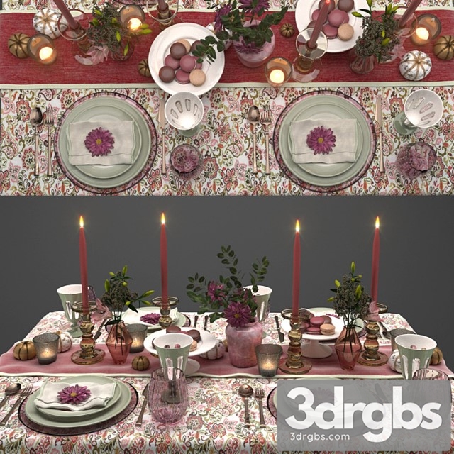 Table Setting 002 1 3dsmax Download