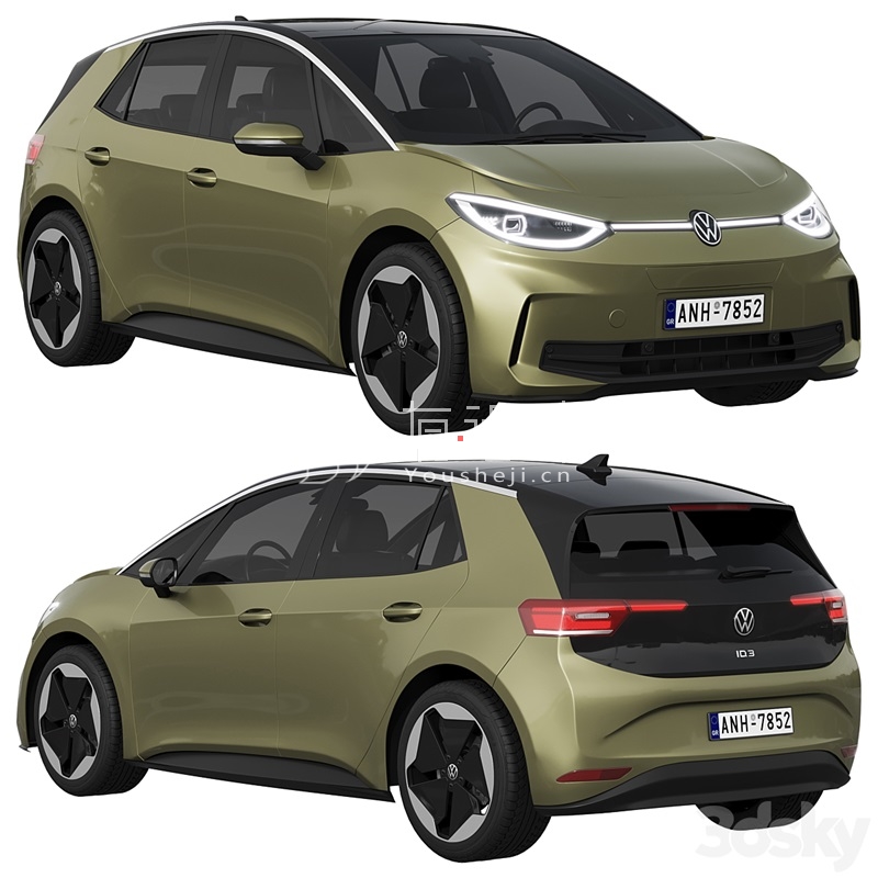 Volkswagen_ID3_2024 – 3586 - thumbnail 1