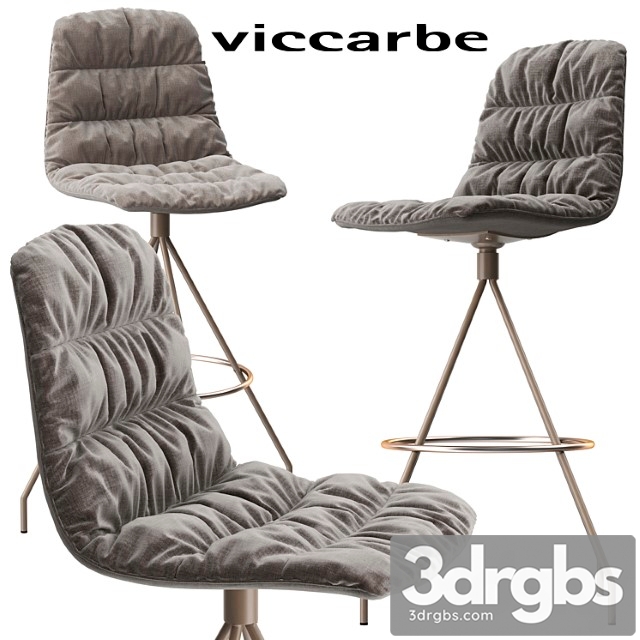 Viccarbe maarten stool 2 3dsmax Download - thumbnail 1