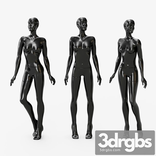 Mannequin for women 3dsmax Download - thumbnail 1