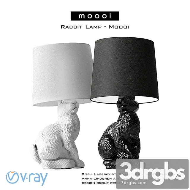 Moooi Rabbit by Front 3dsmax Download - thumbnail 1