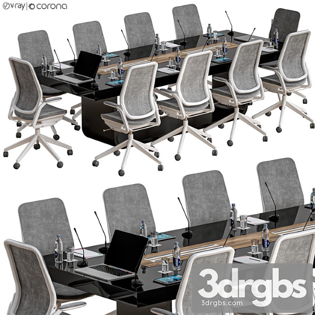 Conference Table 23 3dsmax Download - thumbnail 1