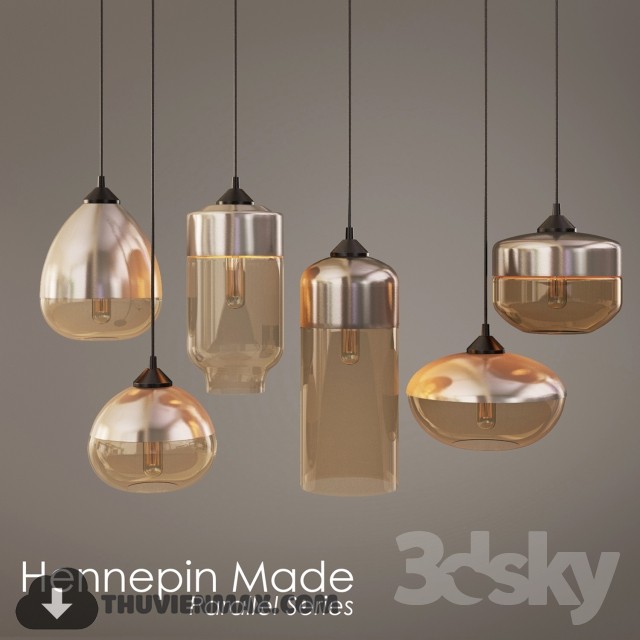 Hennepin Made Parallel Series Lighting 3DS Max - thumbnail 3