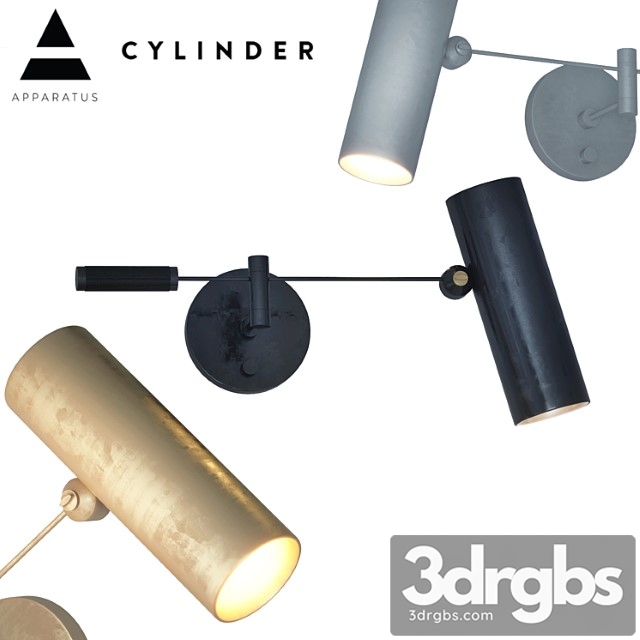 Cylinder swing arm sconce 3dsmax Download