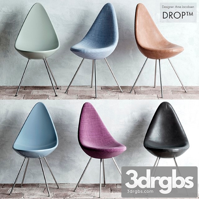 Drop chair 2 3dsmax Download - thumbnail 1