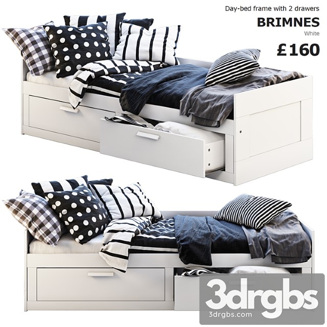 Ikea Brimnes 3 3dsmax Download - thumbnail 1