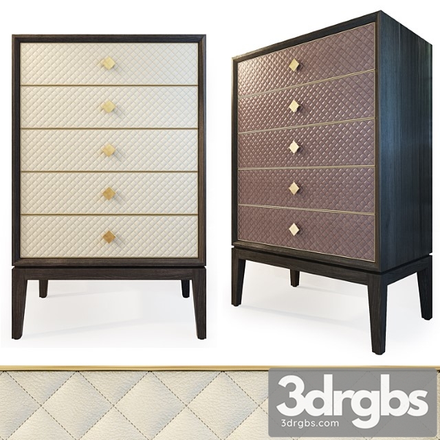 Chest of 6 drawers laurent dresser. the sofa & chair company 2 3dsmax Download - thumbnail 1