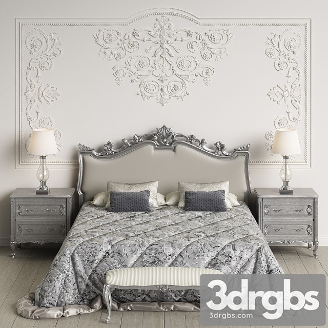 Angelo Cappellini Giglio Bedroom 2 3dsmax Download - thumbnail 1
