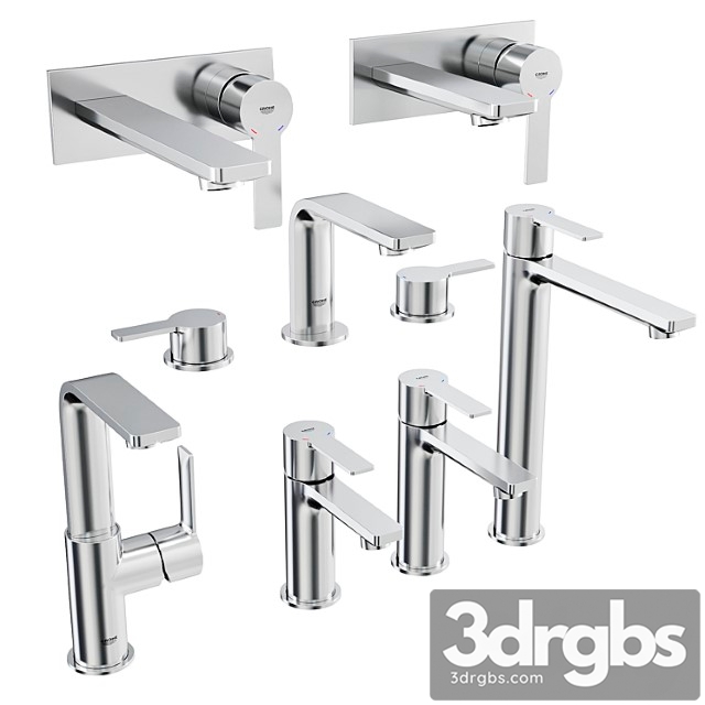 Grohe Lineare Basin Mixers 3dsmax Download - thumbnail 1