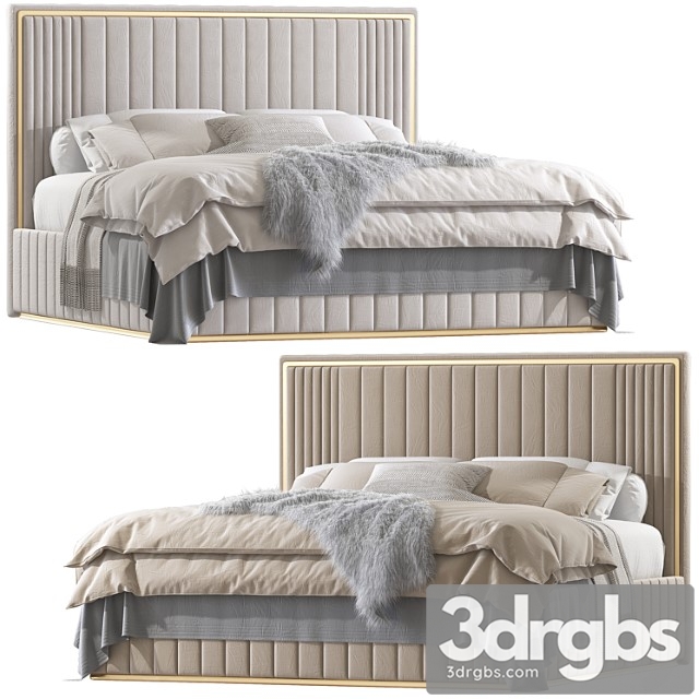 Double bed 71 2 3dsmax Download - thumbnail 1