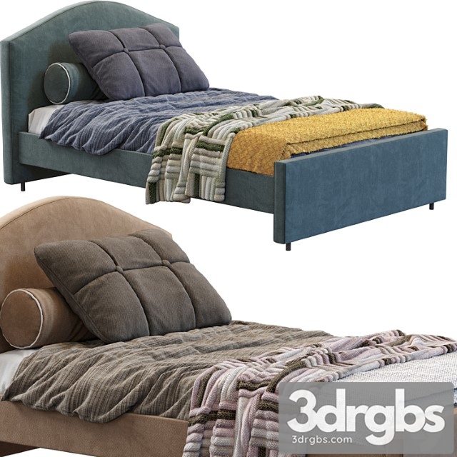 Hauga Bed by Ikea 3dsmax Download - thumbnail 1