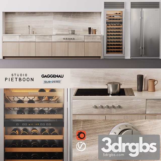 Piet boon kitchen 3dsmax Download