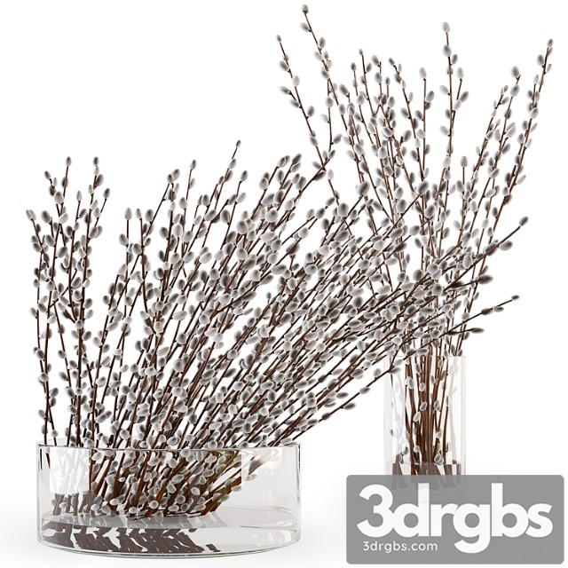 Branches in a Vase 006 3dsmax Download - thumbnail 1