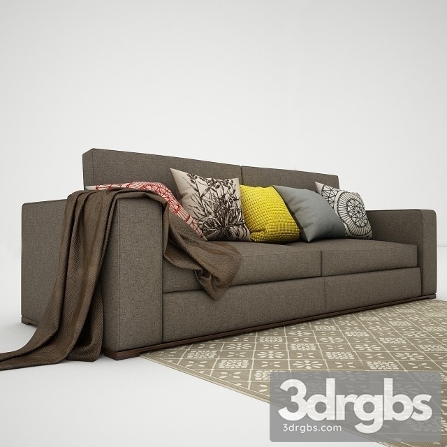Ikea Ekenaset Sofa 3dsmax Download - thumbnail 1