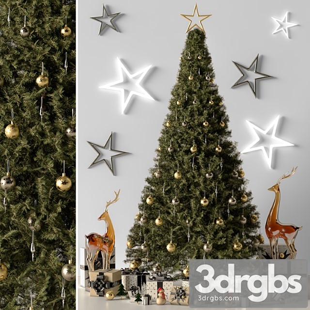 Christmas Tree 01 for Corona 3dsmax Download - thumbnail 1