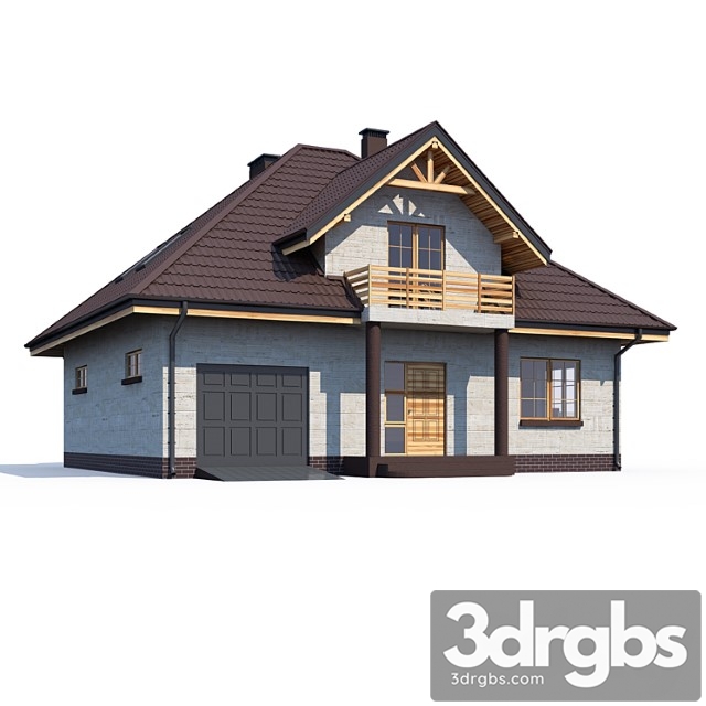 Building Abs House v195 3dsmax Download - thumbnail 1