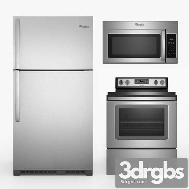 Kitchen Appliances Whirpool 1 3dsmax Download