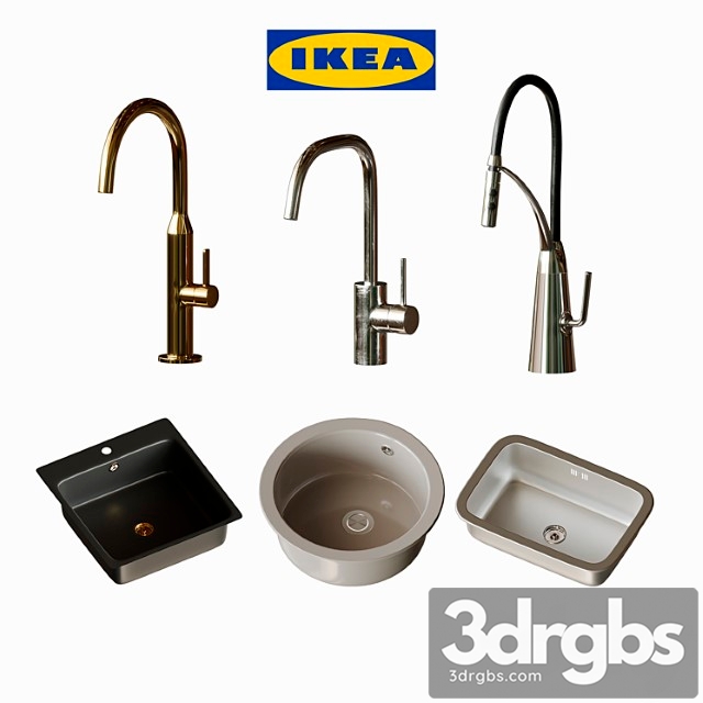 Faucets and Sinks Ikea 3dsmax Download - thumbnail 1