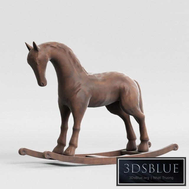 Toy horse 3DS Max - thumbnail 3
