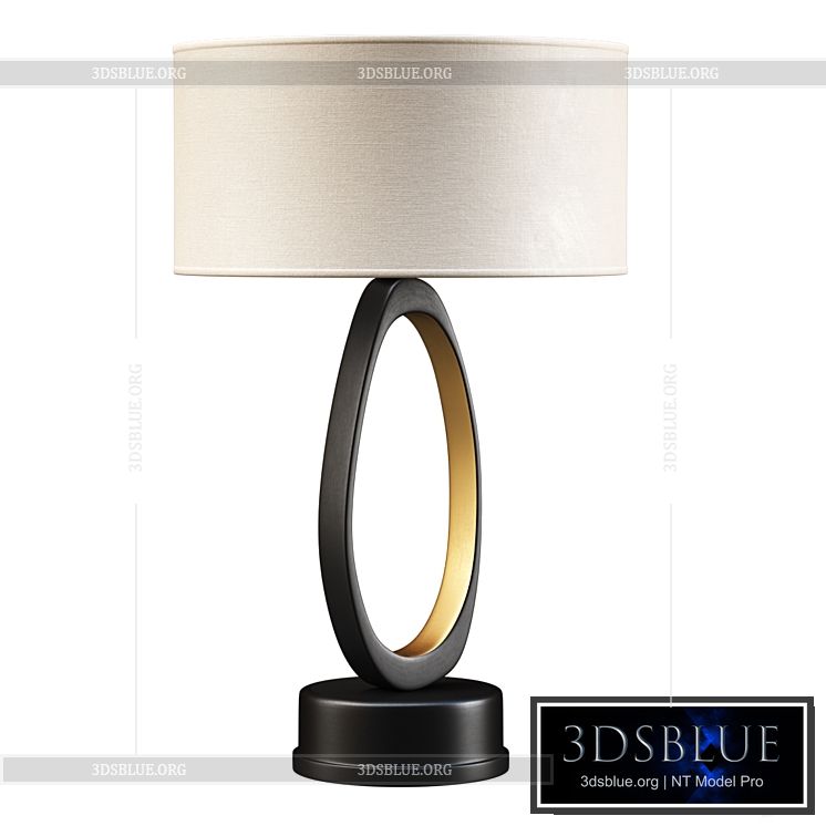 Stella Table Lamp by CTO Lighting 3DS Max - thumbnail 3