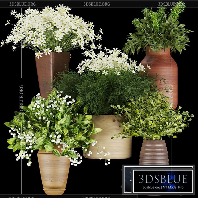 Collection plant vol 262 – Bouquet – flower 3DS Max - thumbnail 3