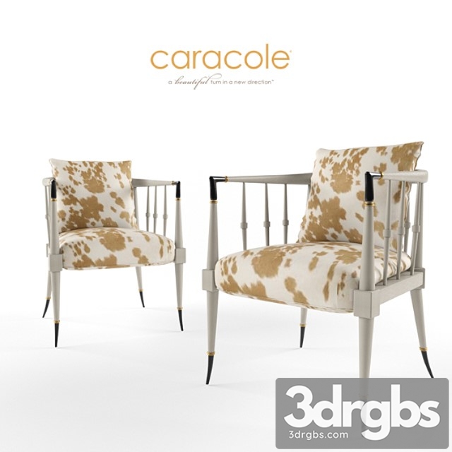 Caracole Hide Nor Chair 3dsmax Download - thumbnail 1