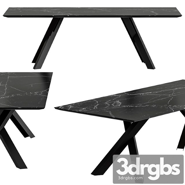 Gustave miniforms dining table 2 3dsmax Download - thumbnail 1