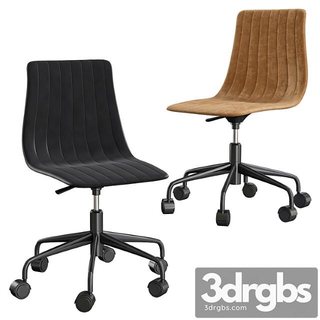 Segis Dragonfly Height Adjustable Office Chair 3dsmax Download - thumbnail 1