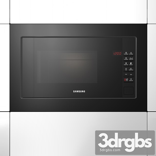 Microwave Samsung FW77SR B 3dsmax Download - thumbnail 1