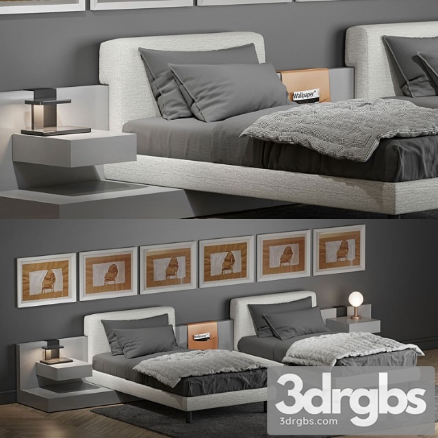 Bed Meridian Cliff 2 1 3dsmax Download - thumbnail 1