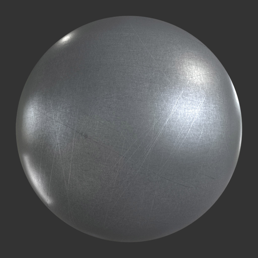 PBR TEXTURES – FULL OPTION – Metal Scratched  – 793 - thumbnail 2