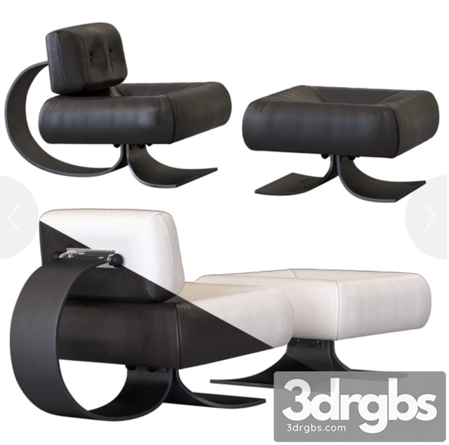 Alta Lounge Chair 3dsmax Download - thumbnail 1