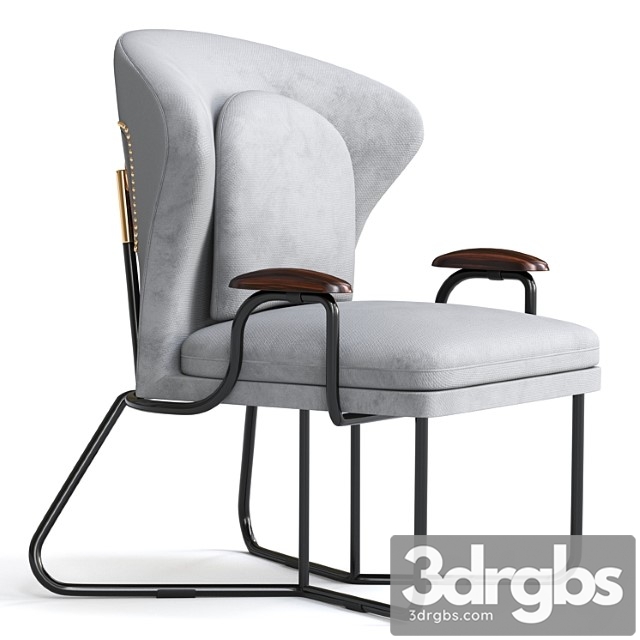 Armchair Stellar Works Chillax Lounge Chair 3dsmax Download - thumbnail 1