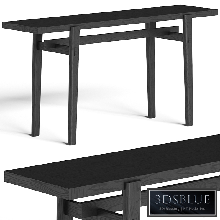 Poliform Home Hotel Console Table 3DS Max - thumbnail 3