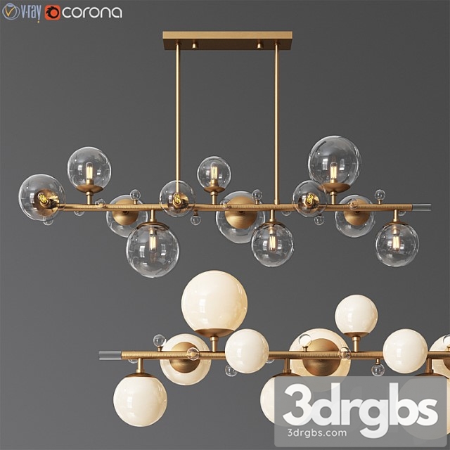 Troon chandelier – arteriors 3dsmax Download