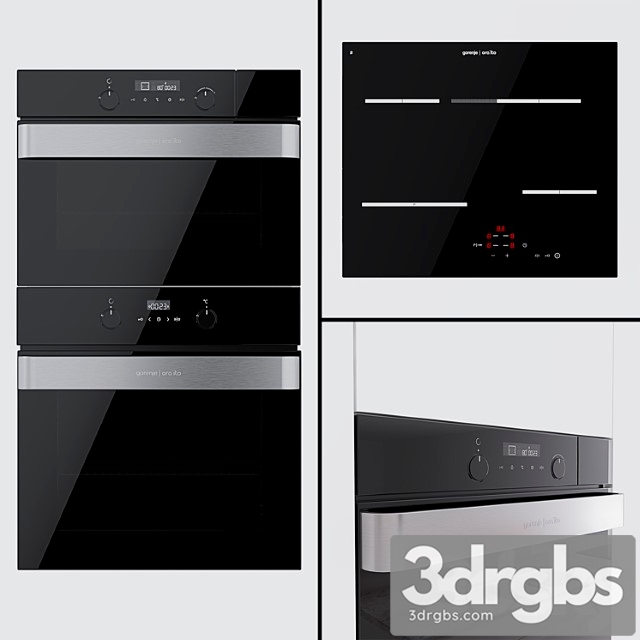 Gorenje – oven bo617orab compact oven bcs547orab and hob ect693orab 2 3dsmax Download