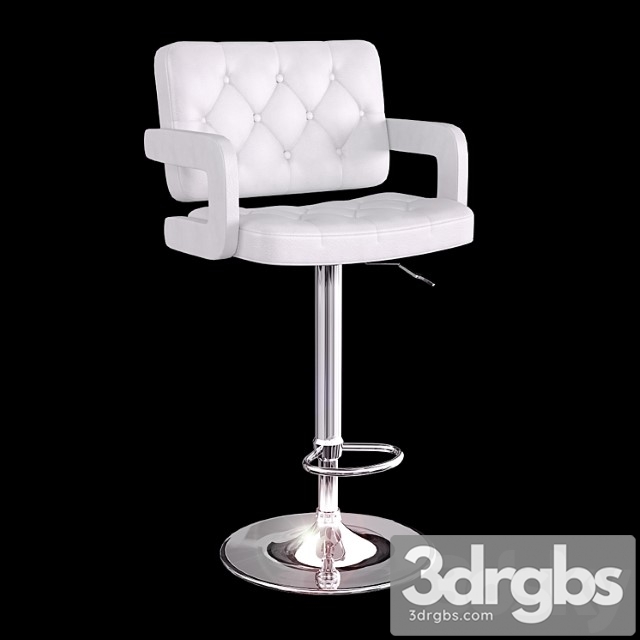 Bar stool chair 2 3dsmax Download - thumbnail 1