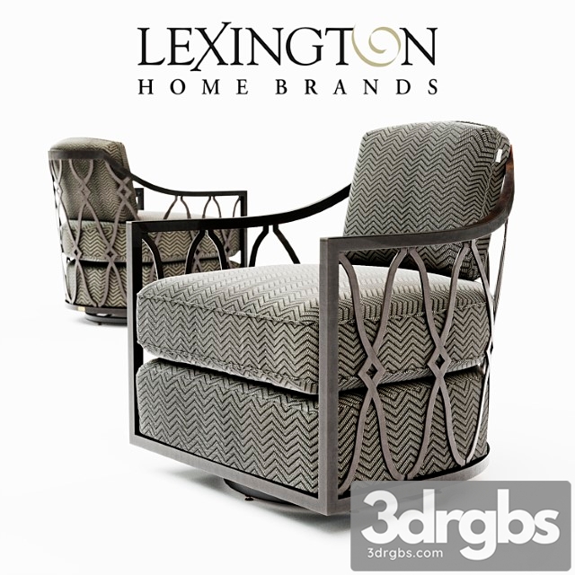 Lexingtone swivel chair 3dsmax Download - thumbnail 1