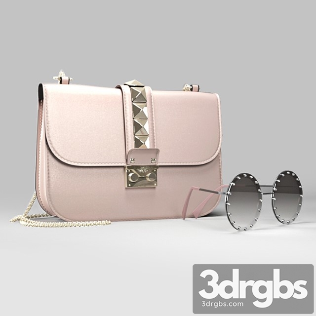 Valentino handbag 3dsmax Download - thumbnail 1