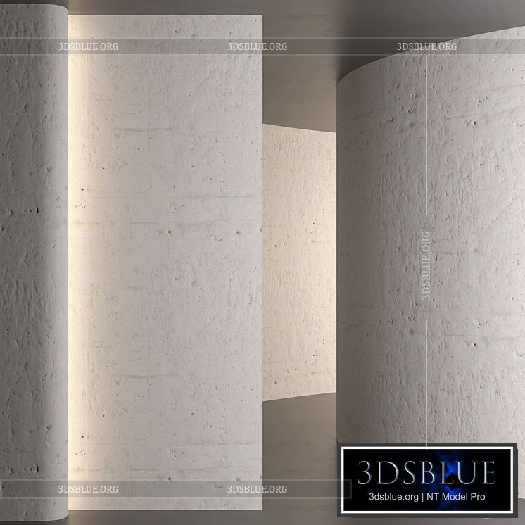 Old plaster 3DS Max - thumbnail 3